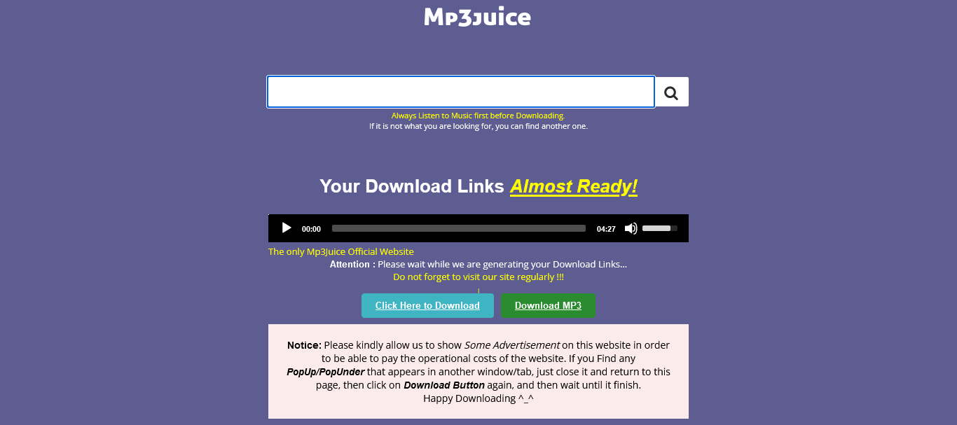 Cara Download Musik Gratis dengan MP3Juice
